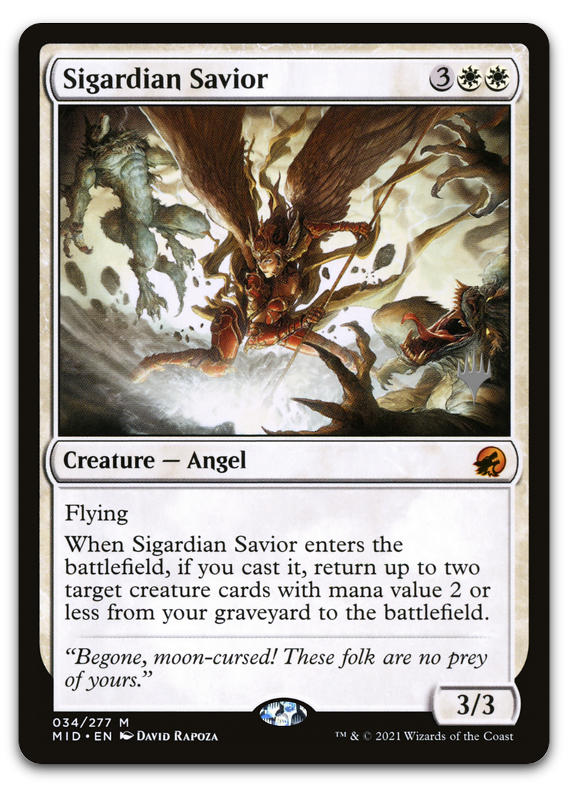 Sigardian Savior (Promo Pack: Innistrad: Midnight Hunt)
