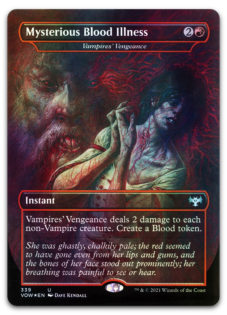 Mysterious Blood Illness - Vampires' Vengeance (Innistrad: Crimson Vow)