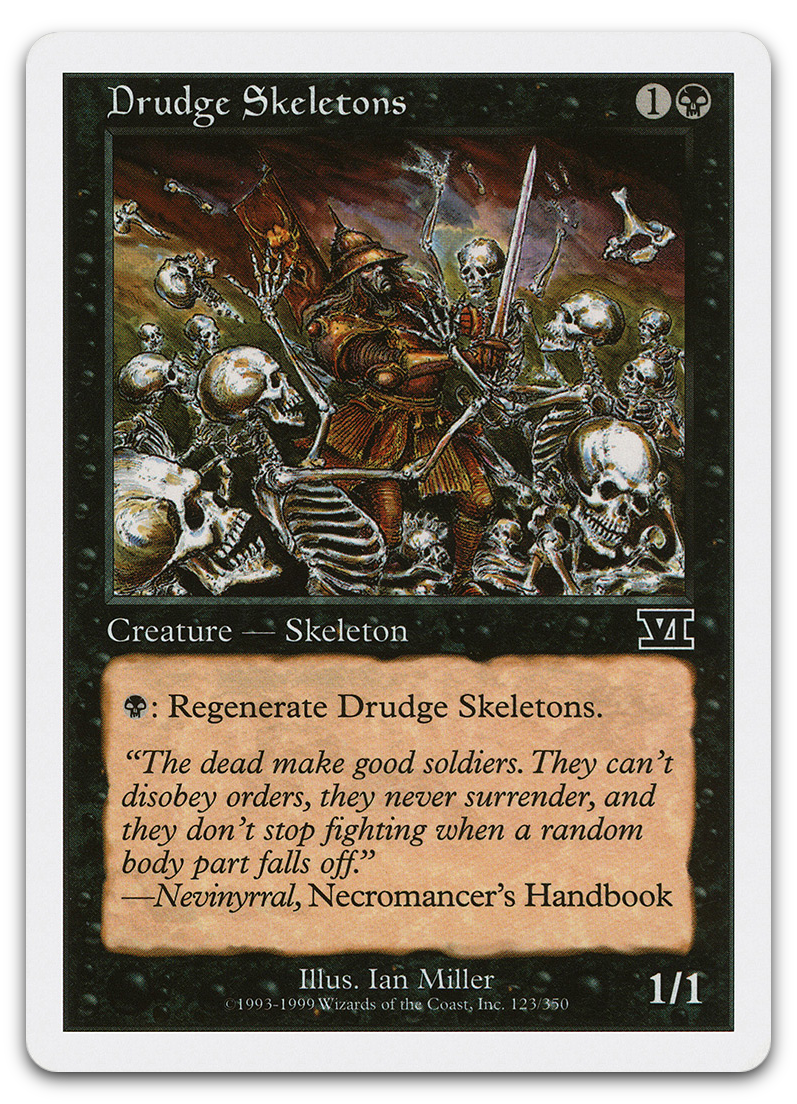 Drudge Skeletons (Classic Sixth Edition)