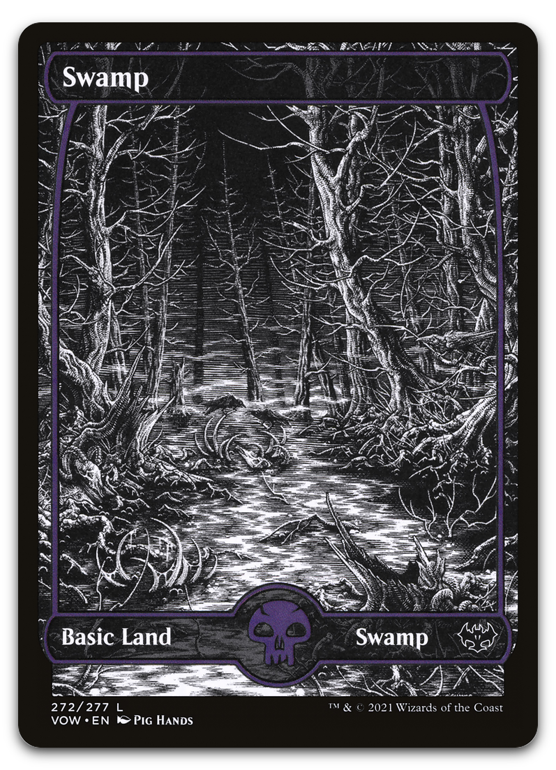 Swamp (272) (Innistrad: Crimson Vow)