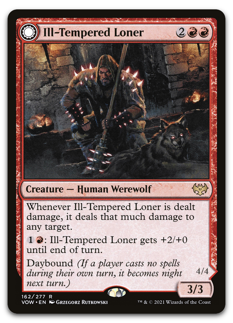 Ill-Tempered Loner (Innistrad: Crimson Vow)