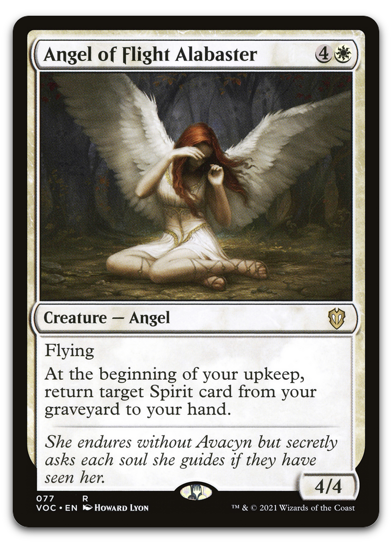 Angel of Flight Alabaster (Commander: Innistrad: Crimson Vow)