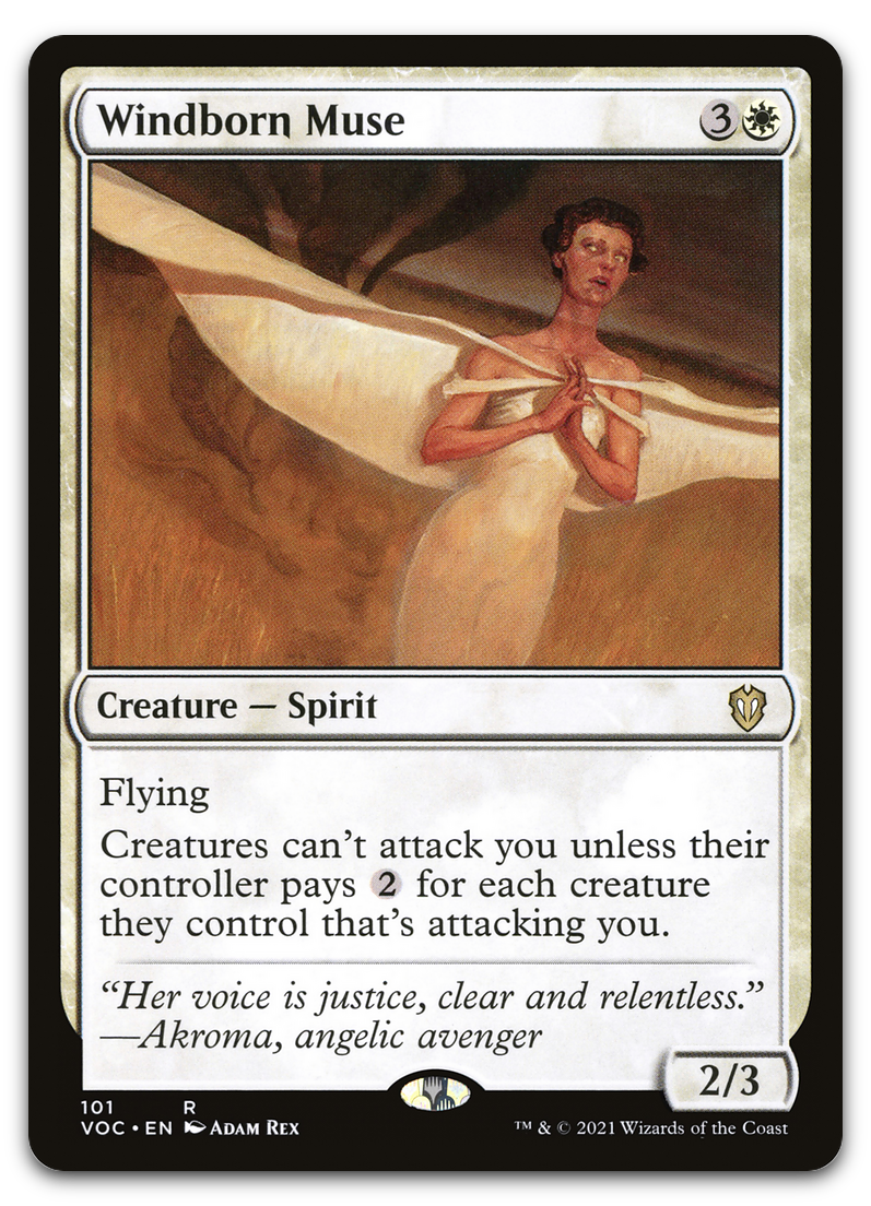 Windborn Muse (Commander: Innistrad: Crimson Vow)