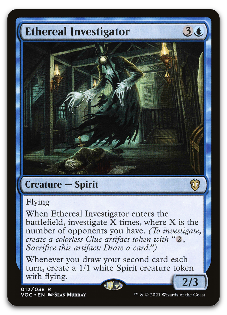 Ethereal Investigator (Commander: Innistrad: Crimson Vow)