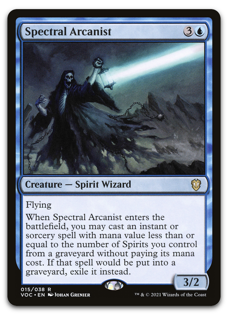 Spectral Arcanist (Commander: Innistrad: Crimson Vow)