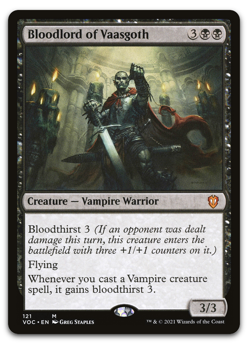 Bloodlord of Vaasgoth (Commander: Innistrad: Crimson Vow)