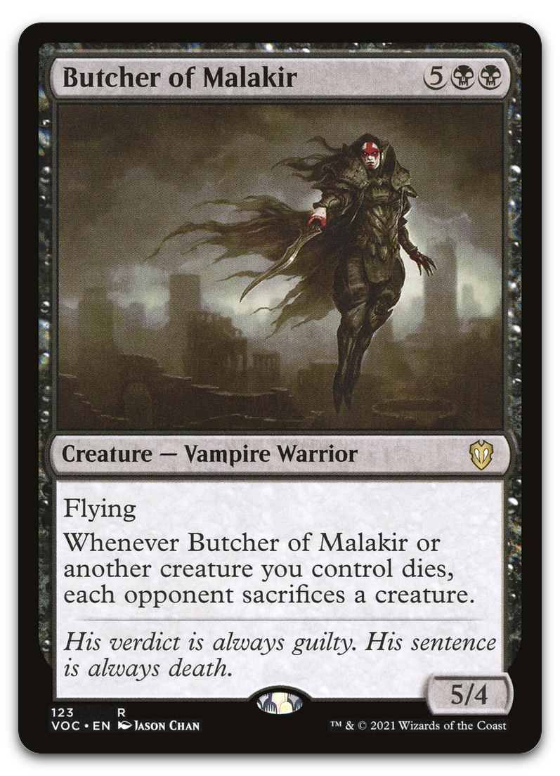Butcher of Malakir (Commander: Innistrad: Crimson Vow)