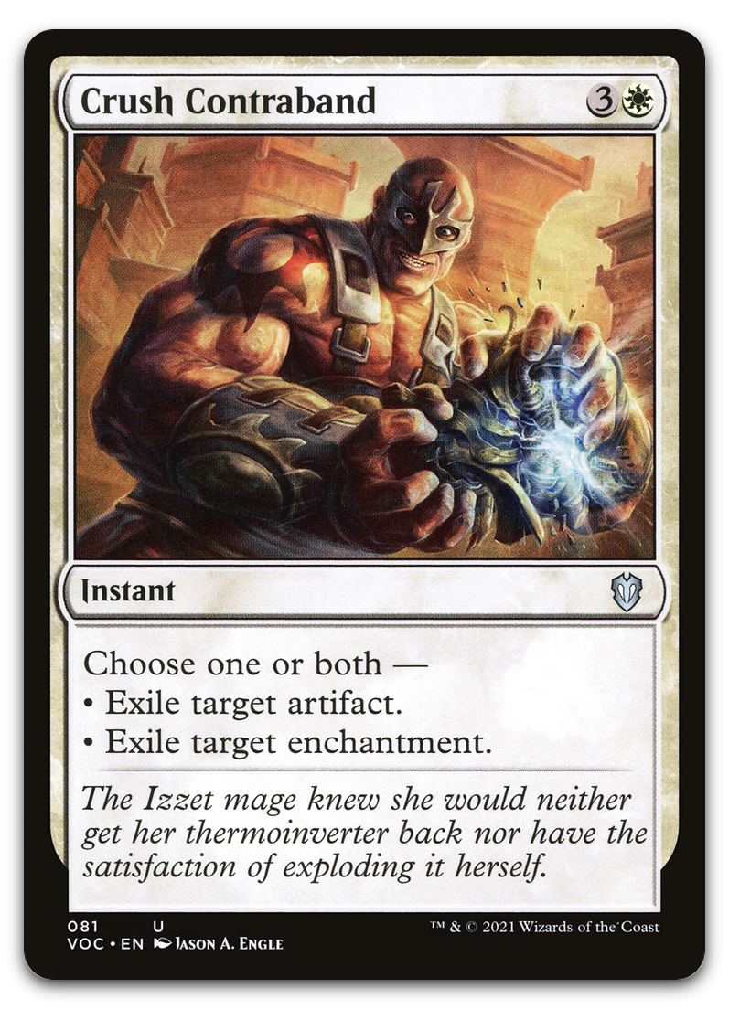 Crush Contraband (Commander: Innistrad: Crimson Vow)