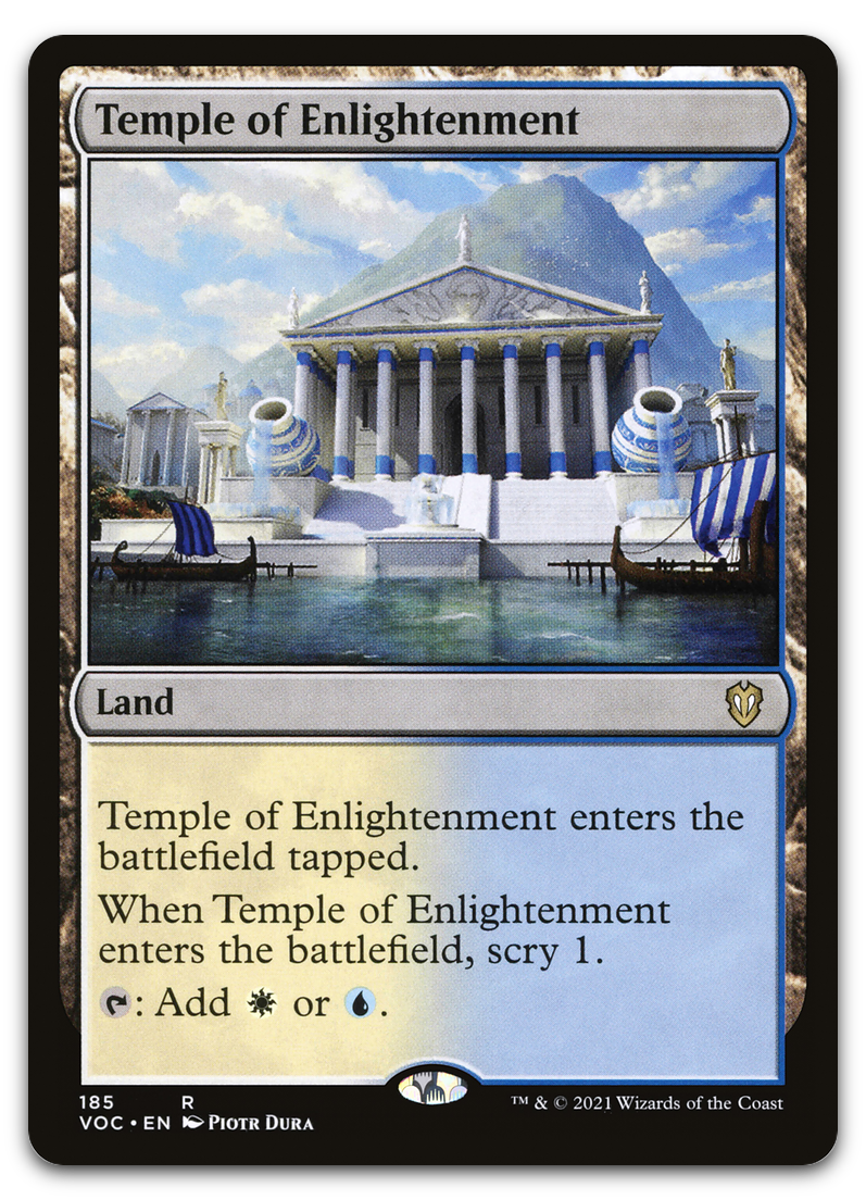 Temple of Enlightenment (Commander: Innistrad: Crimson Vow)