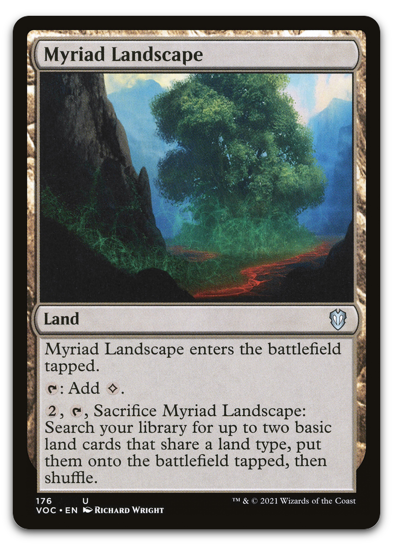 Myriad Landscape (Commander: Innistrad: Crimson Vow)