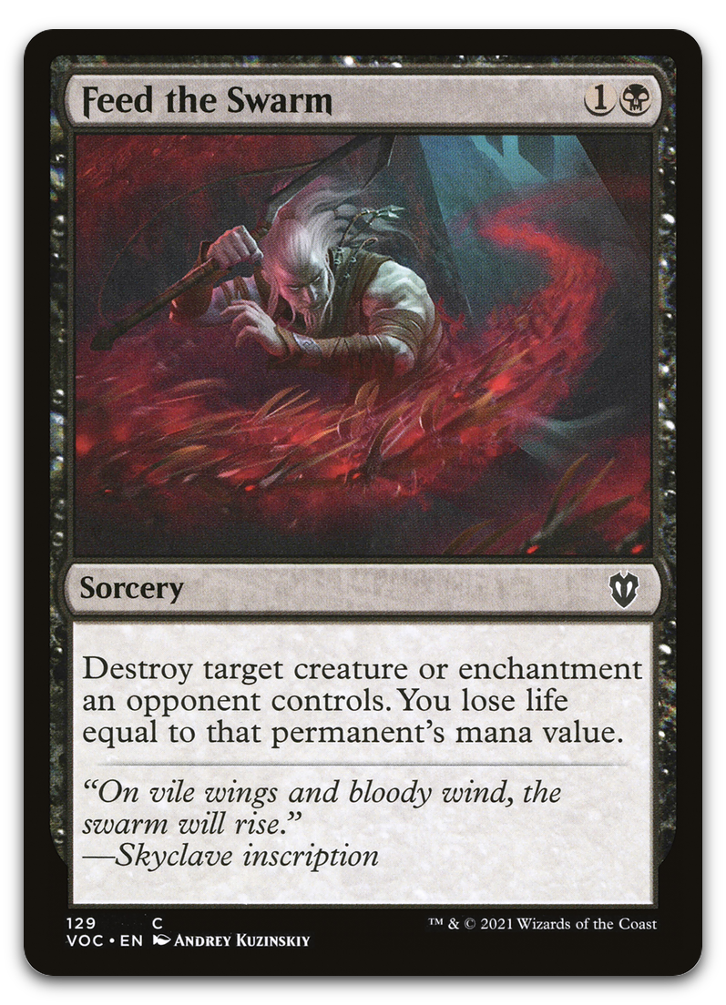 Feed the Swarm (Commander: Innistrad: Crimson Vow)