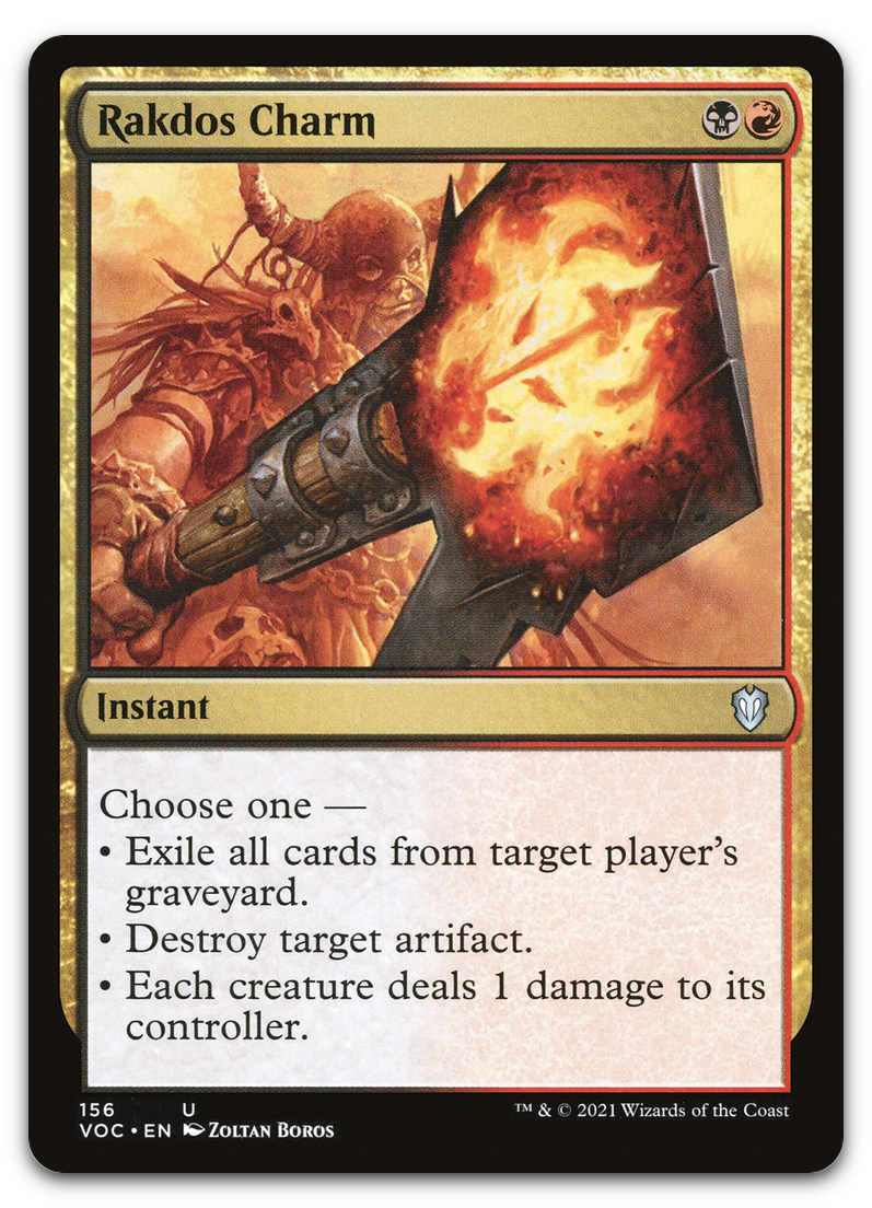 Rakdos Charm (Commander: Innistrad: Crimson Vow)