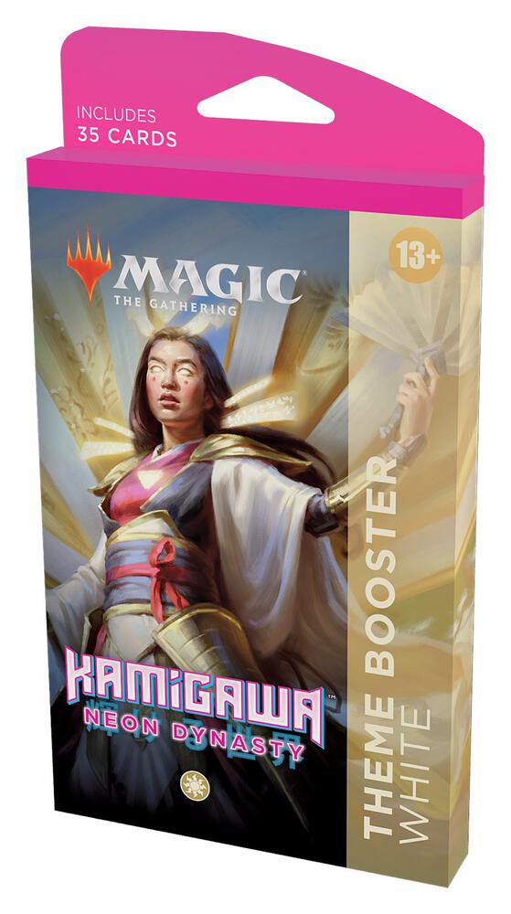 Kamigawa neon dynasty theme booster white