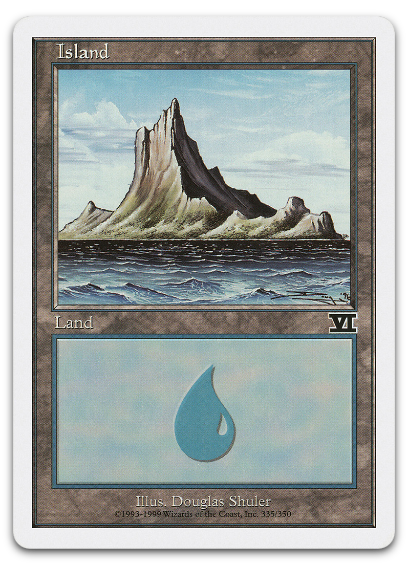 Island (335) (Classic Sixth Edition)