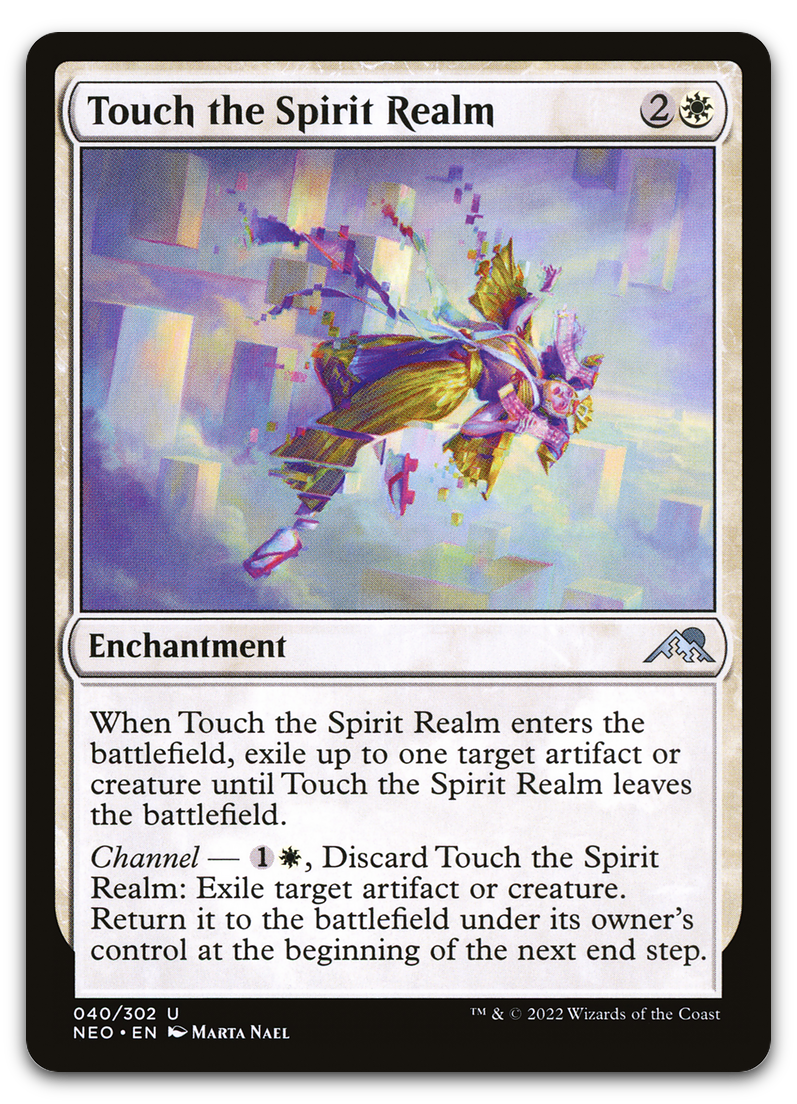 Touch the Spirit Realm (Kamigawa: Neon Dynasty)