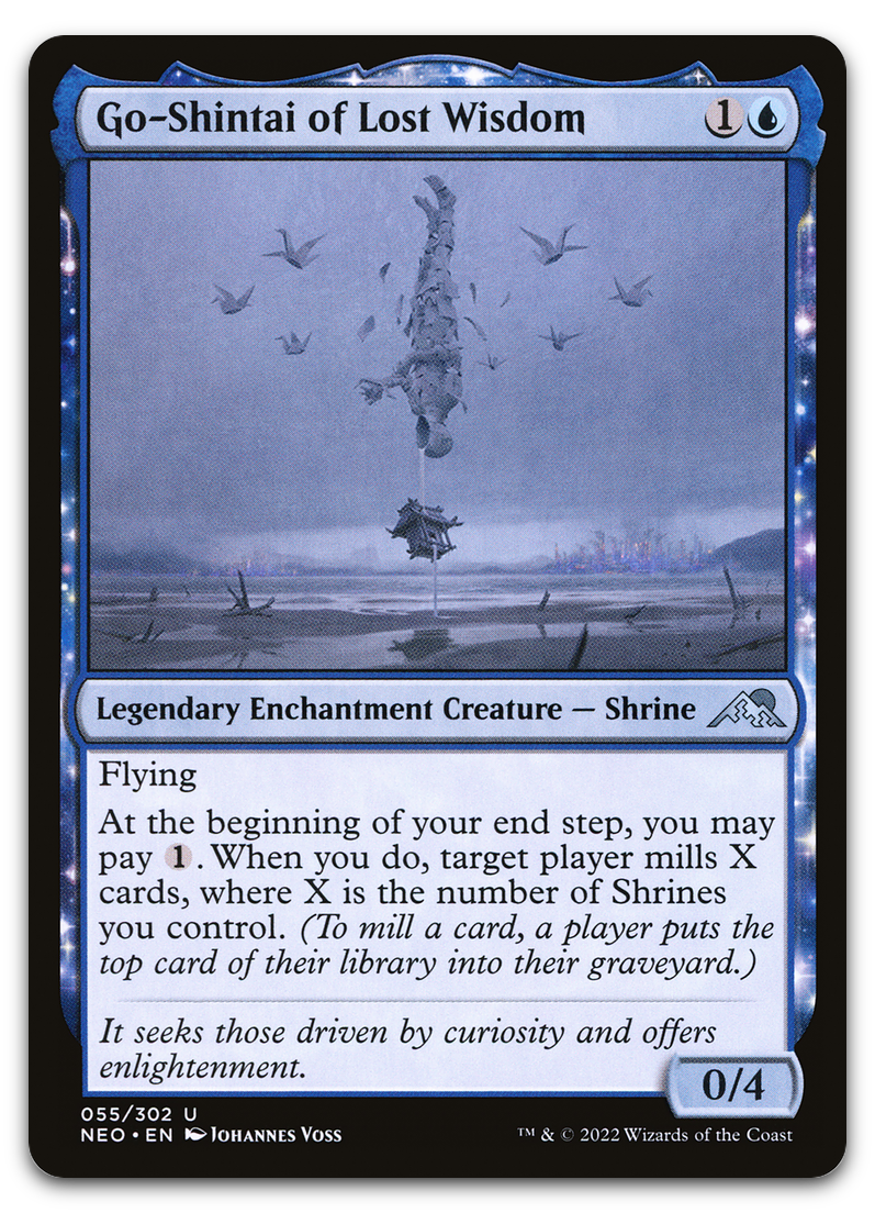 Go-Shintai of Lost Wisdom (Kamigawa: Neon Dynasty)