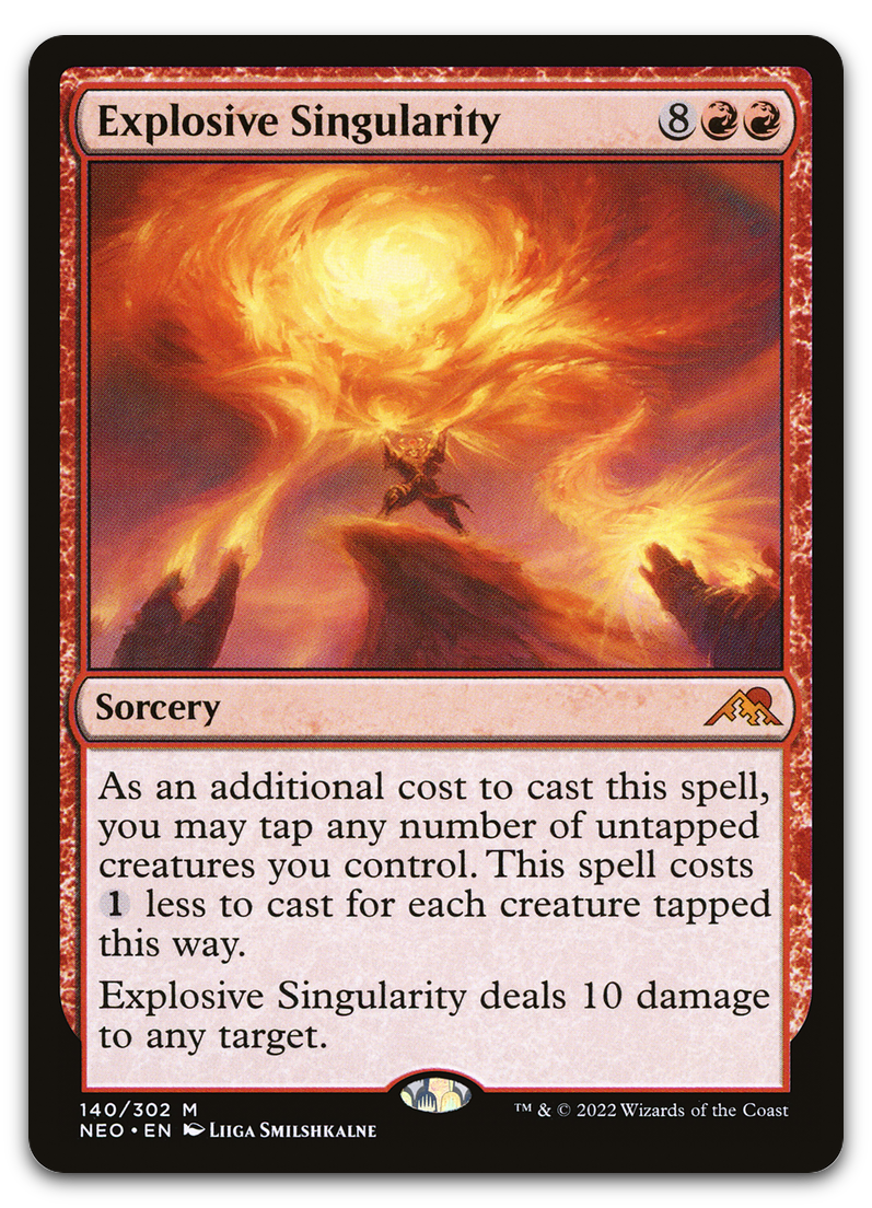 Explosive Singularity (Kamigawa: Neon Dynasty)