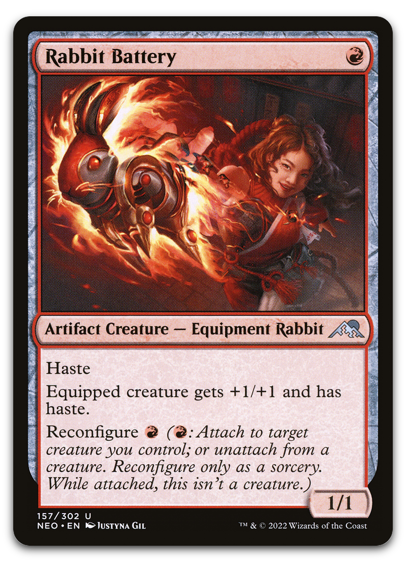 Rabbit Battery (Kamigawa: Neon Dynasty)