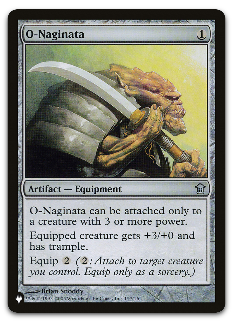 O-Naginata (The List Reprints)