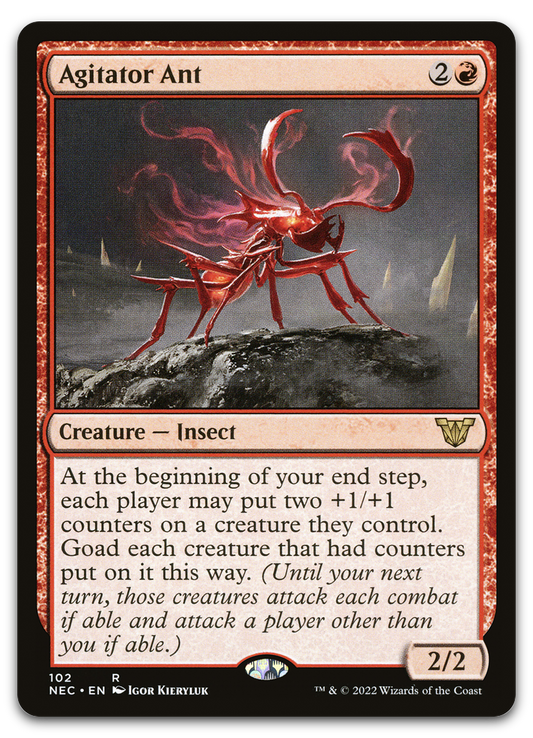 Agitator Ant (Commander: Kamigawa: Neon Dynasty)