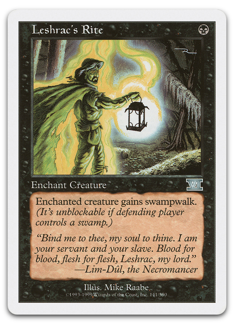Leshrac's Rite (Classic Sixth Edition)