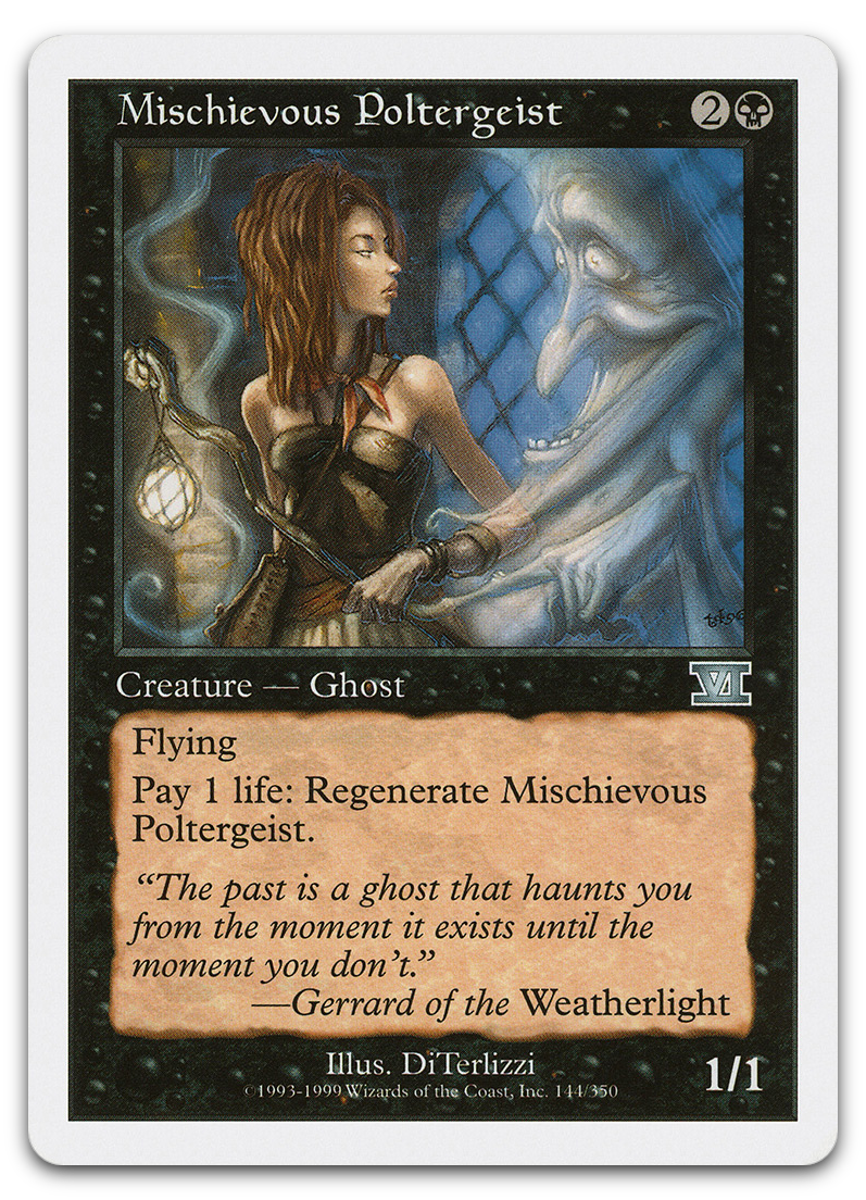 Mischievous Poltergeist (Classic Sixth Edition)