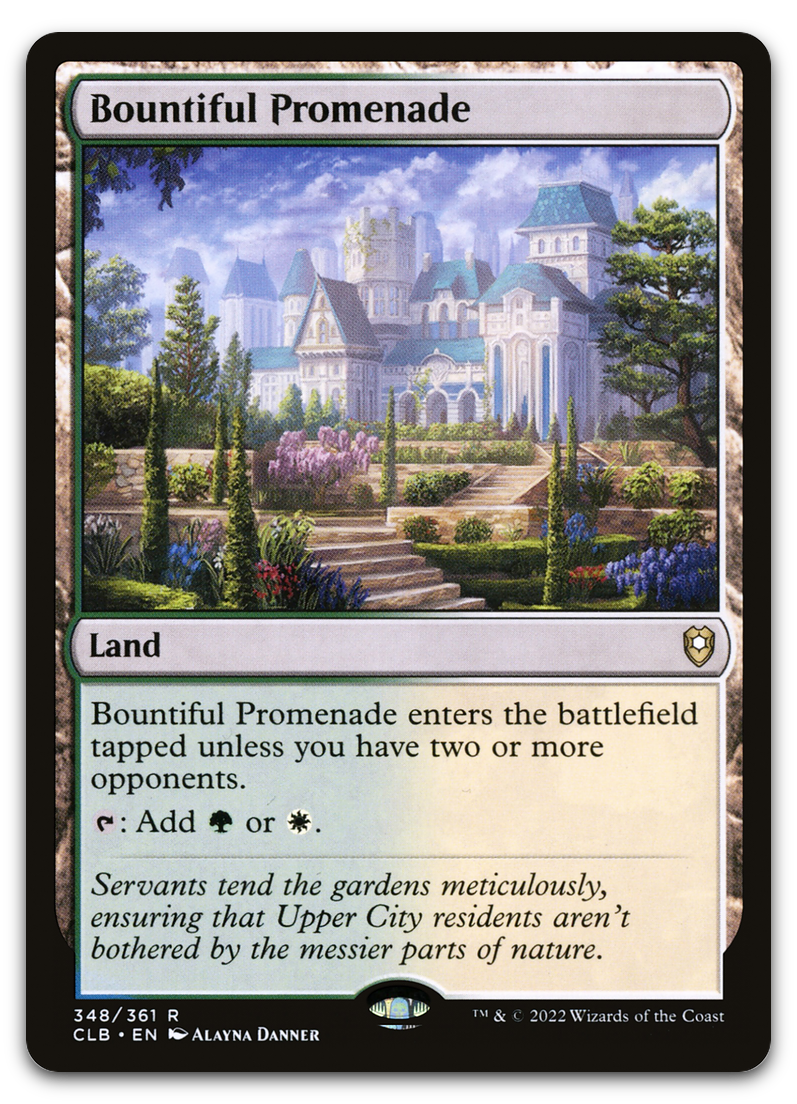 Bountiful Promenade (Commander Legends: Battle for Baldur's Gate)