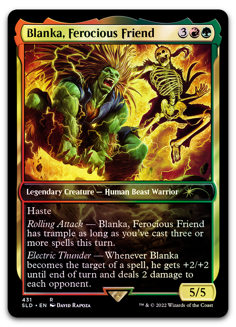 Blanka, Ferocious Friend (Secret Lair Drop Series)