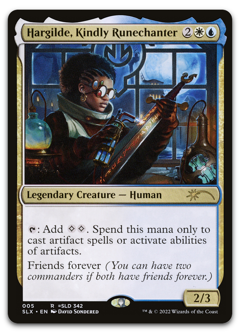 Hargilde, Kindly Runechanter (SLX Cards)