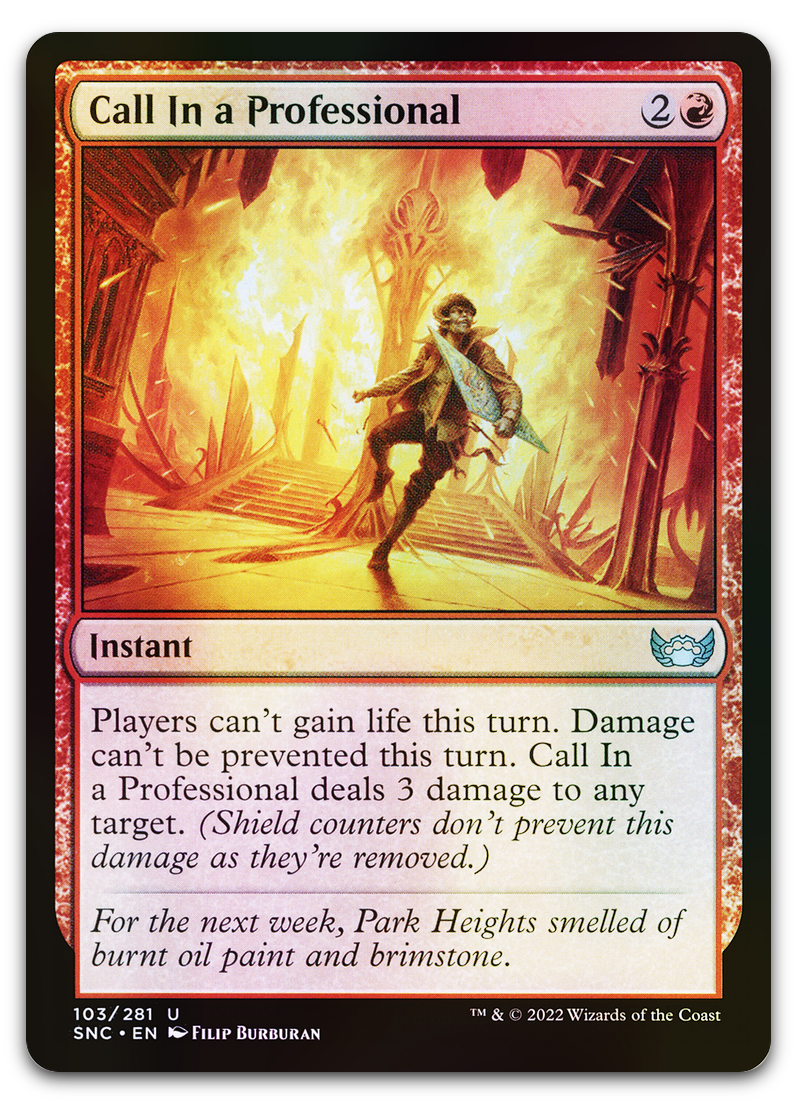 Call In a Professional (Streets of New Capenna)