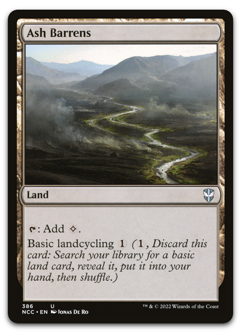 Ash Barrens (Commander: Streets of New Capenna)
