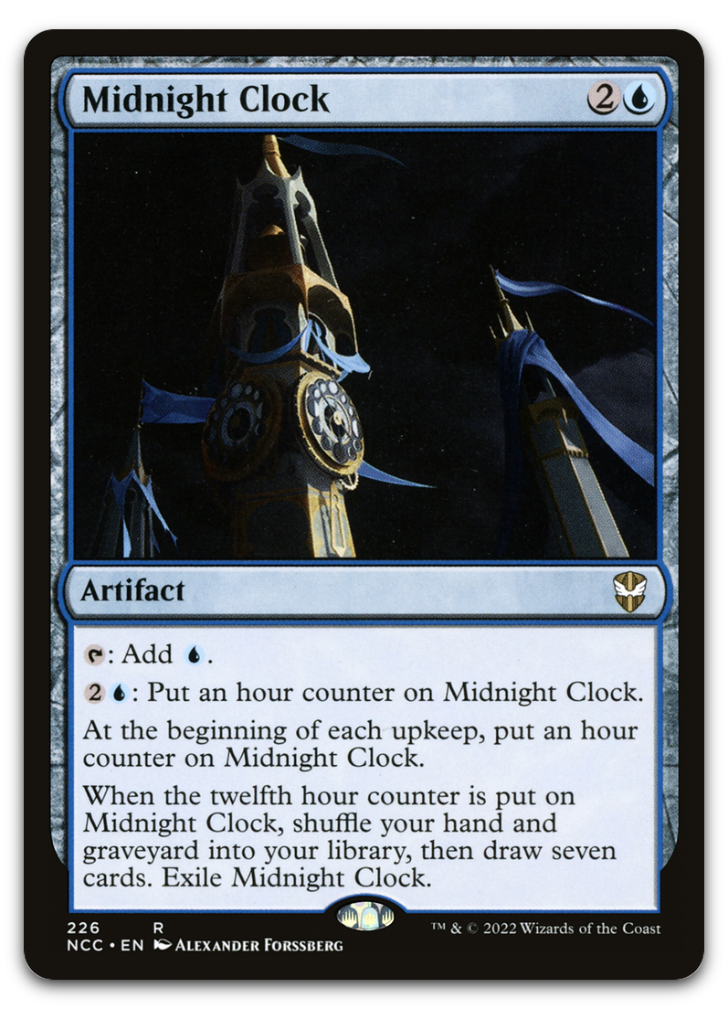 Midnight Clock (Commander: Streets of New Capenna)