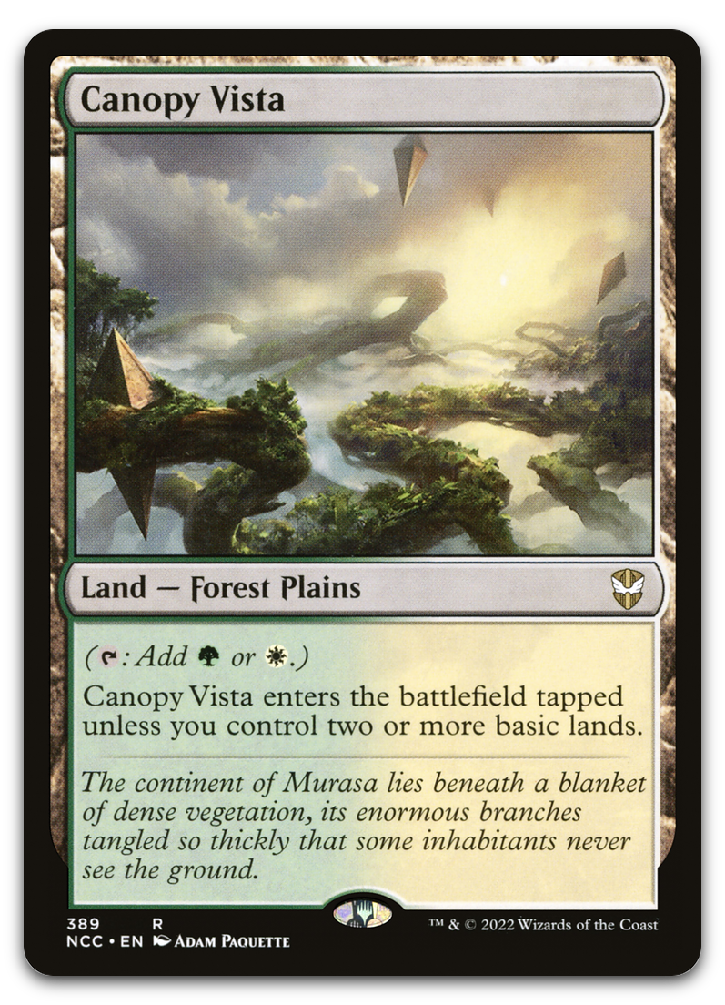 Canopy Vista (Commander: Streets of New Capenna)