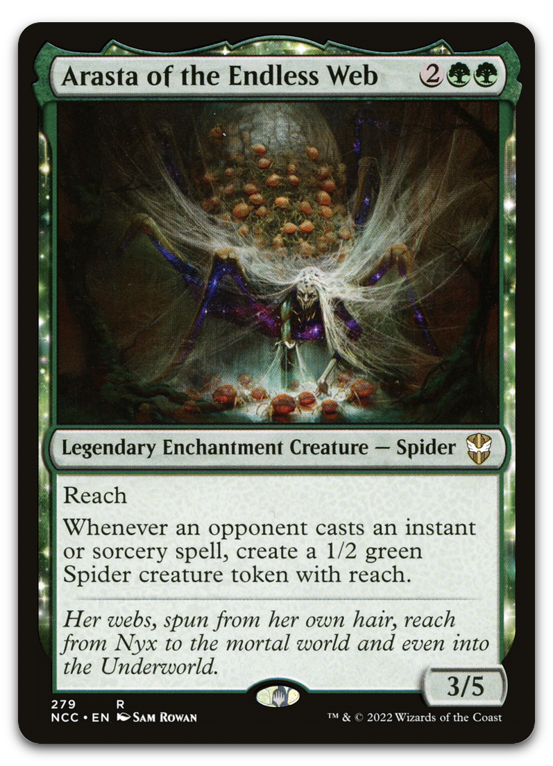 Arasta of the Endless Web (Commander: Streets of New Capenna)