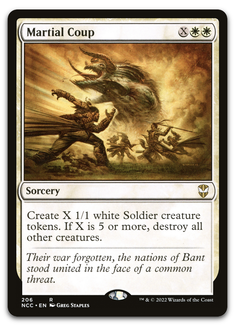 Martial Coup (Commander: Streets of New Capenna)