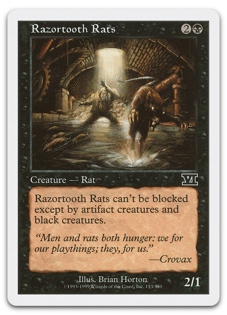 Razortooth Rats (Classic Sixth Edition)