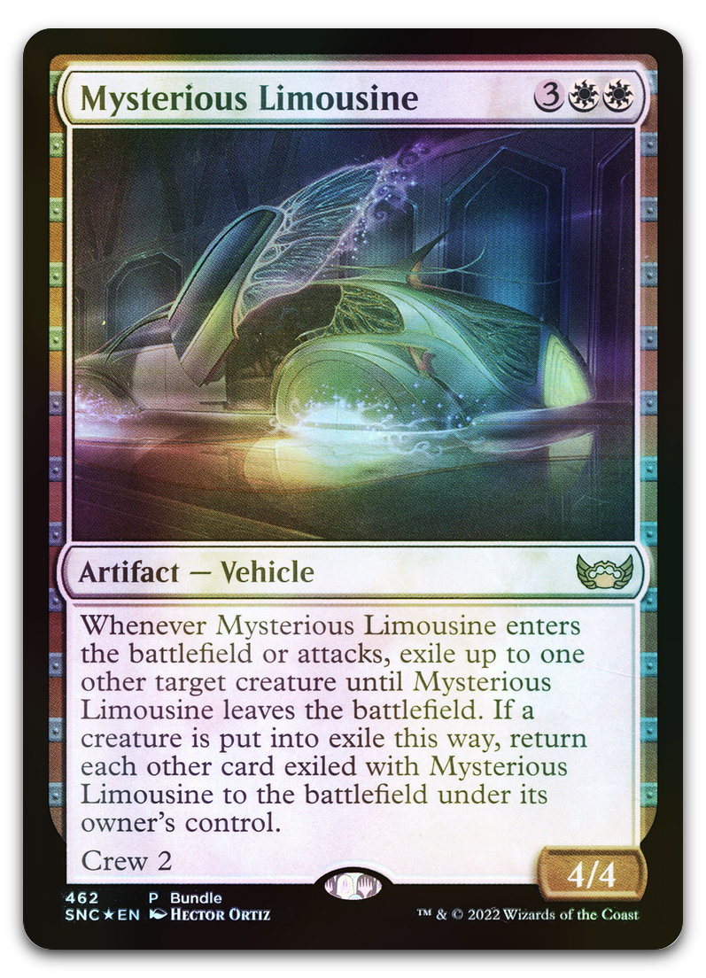 Mysterious Limousine (SNC Bundle) (Unique and Miscellaneous Promos)