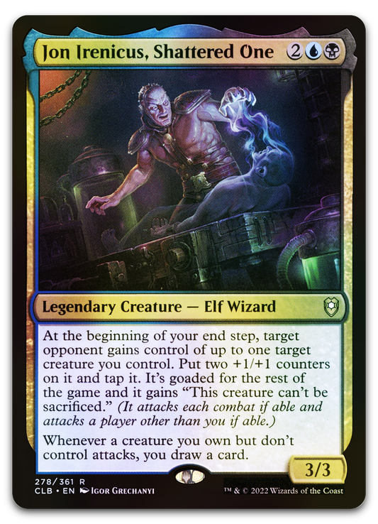 Jon Irenicus, Shattered One (Commander Legends: Battle for Baldur's Gate)