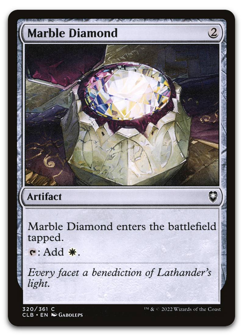 Marble Diamond (Commander Legends: Battle for Baldur's Gate)