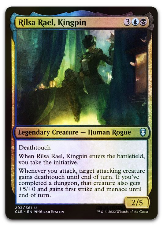 Rilsa Rael, Kingpin (Commander Legends: Battle for Baldur's Gate)