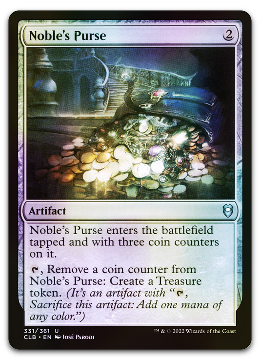 Noble's Purse (Commander Legends: Battle for Baldur's Gate)