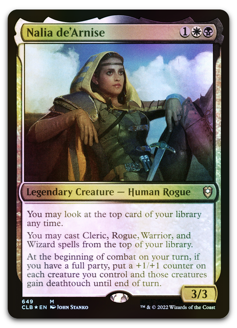 Nalia de'Arnise (Commander Legends: Battle for Baldur's Gate)