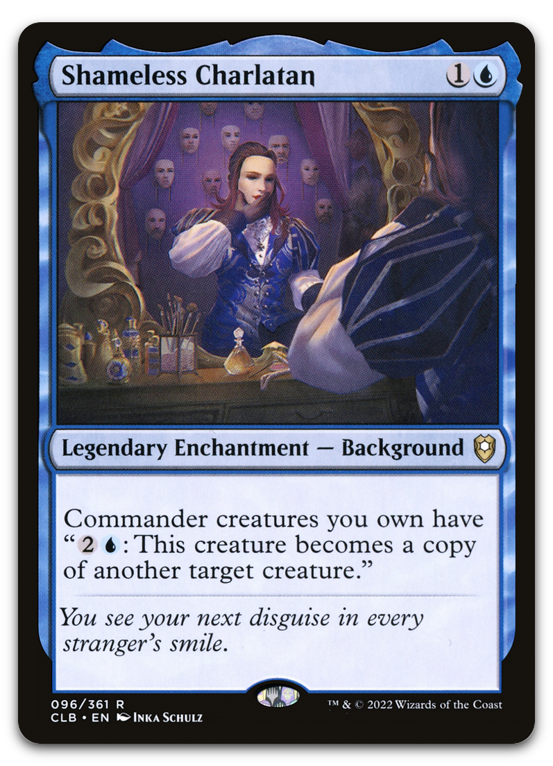 Shameless Charlatan (Commander Legends: Battle for Baldur's Gate)