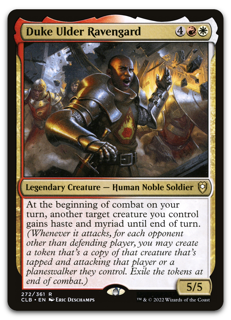 Duke Ulder Ravengard (Commander Legends: Battle for Baldur's Gate)