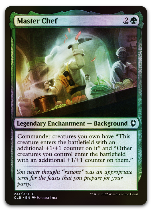 Master Chef (Commander Legends: Battle for Baldur's Gate)