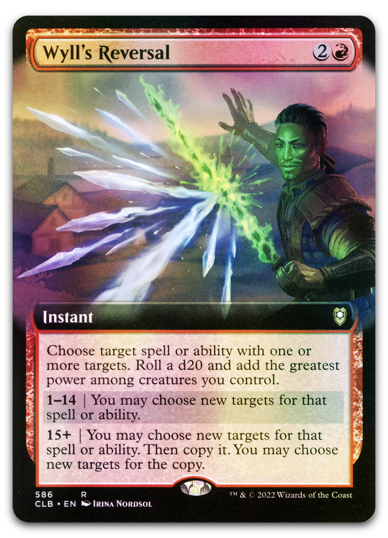 Wyll's Reversal (Extended Art) (Commander Legends: Battle for Baldur's Gate)