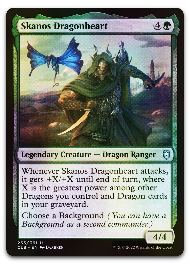 Skanos Dragonheart (Commander Legends: Battle for Baldur's Gate)