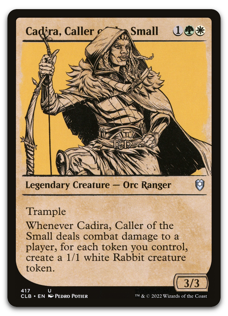 Cadira, Caller of the Small (Showcase) (Commander Legends: Battle for Baldur's Gate)