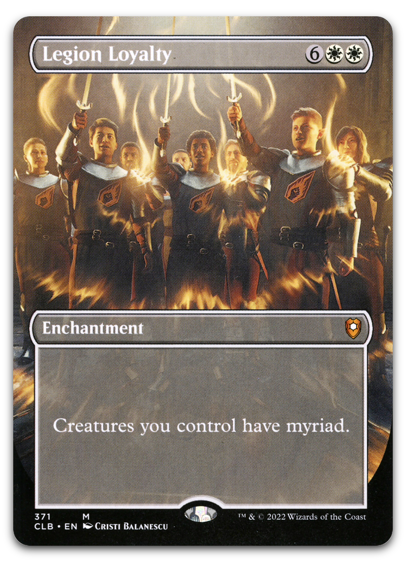 Legion Loyalty (Borderless) (Commander Legends: Battle for Baldur's Gate)