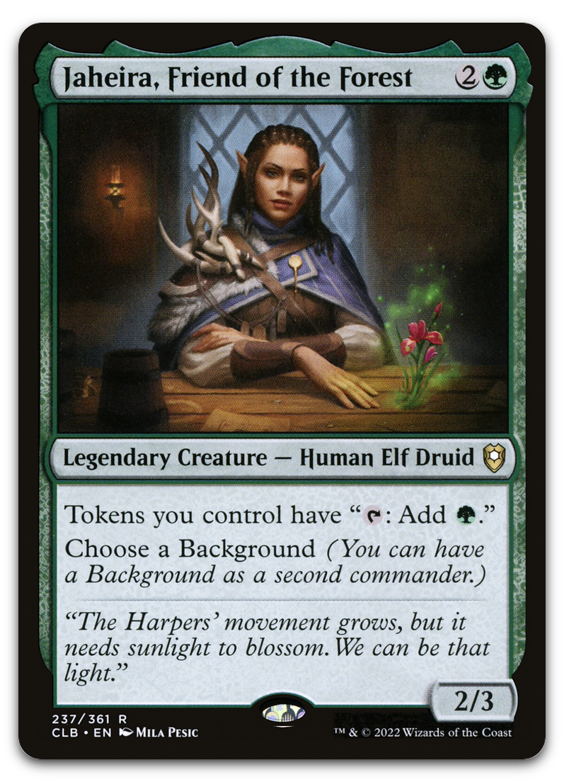 Jaheira, Friend of the Forest (Commander Legends: Battle for Baldur's Gate)